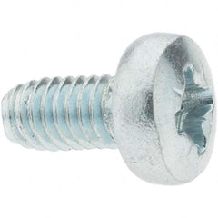 Value Collection - M4x0.7 Coarse 25mm Long Pozi Thread Cutting Screw - All Tool & Supply