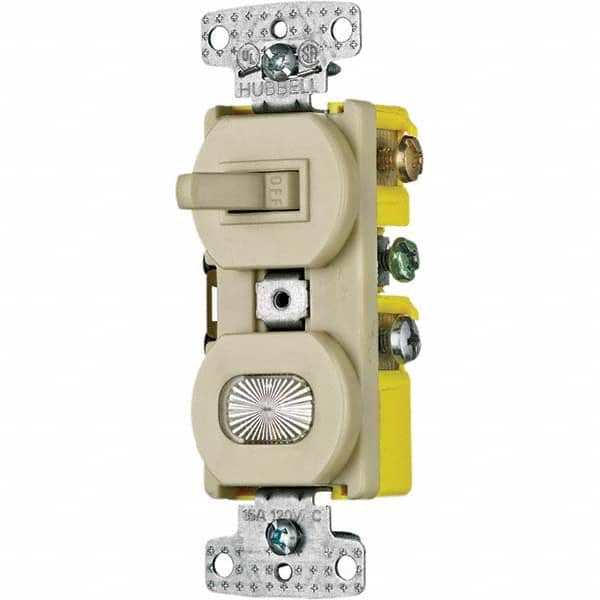 Hubbell Wiring Device-Kellems - Toggle Switches Switch Type: General Purpose Switch Sequence: Off-On - All Tool & Supply