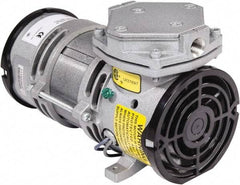 Gast - Diaphragm-Type Vacuum Pumps Horsepower: 1/8 Cubic Feet per Minute: 0.70 - All Tool & Supply