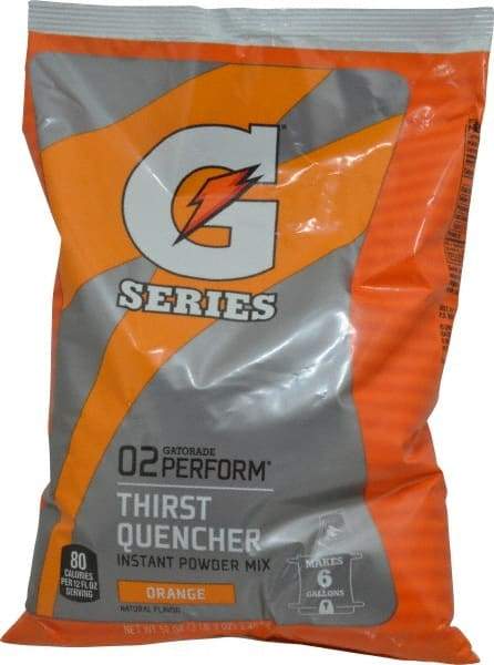 Gatorade - 51 oz Pack Orange Activity Drink - Powdered, Yields 6 Gal - All Tool & Supply