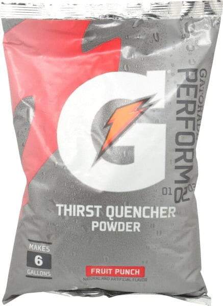 Gatorade - 51 oz Pack Fruit Punch Activity Drink - Powdered, Yields 6 Gal - All Tool & Supply