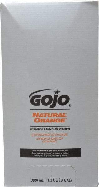 GOJO - 5 L Dispenser Refill Liquid Hand Cleaner - White, Orange Scent - All Tool & Supply