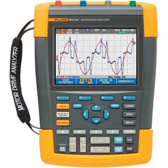 Fluke - 3 Phase, 1,000 VAC, 0.01 to 400 Amp Capability, 500 Hz Calibration, VGA Display Power Meter - ±(3% + 10 Counts) Excluding Current Clamp Current Accuracy, ±(3% + 10 Counts) Voltage Accuracy - All Tool & Supply