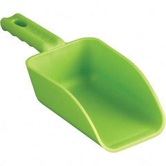 Remco - 16 oz Lime Polypropylene Flat Bottom Scoop - 3.2" Wide x 2" Deep Bowl, 3" Handle Length, 10.4" OAL - All Tool & Supply