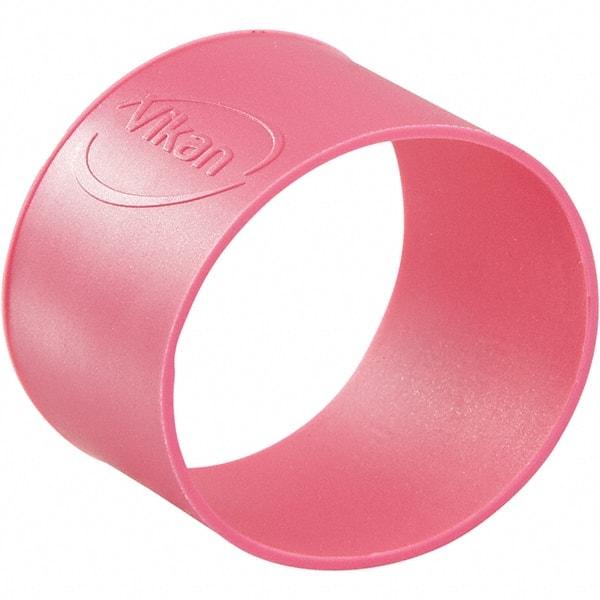 Vikan - 1-1/2" Long Rubber Band - Silicone Rubber, For Use with Colored Coded Handles - All Tool & Supply