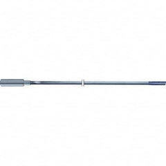 Guhring - #28, 320mm Flute Length, 314.64mm Depth of Cut, Solid Carbide Shank, Single Flute Gun Drill - All Tool & Supply