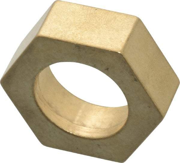 Mitee-Bite - 1", Brass, Hex Clamp Washer - 3/8" Overall Height - All Tool & Supply