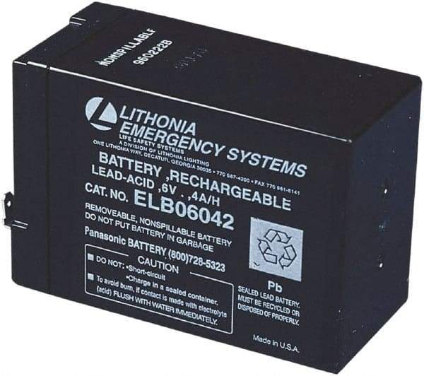 Lithonia Lighting - Light Fixture Replacement Battery - For Use with LED - All Tool & Supply