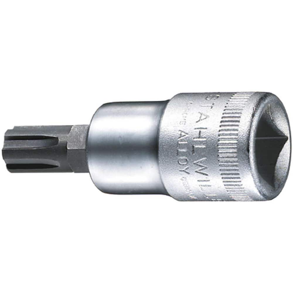 Screwdriver & Drag Link Sockets; Type: Ribe-CV Screwdriver Socket; Drive Size (Inch): 0.5 in; Blade Width (mm): 22.7 mm; Blade Thickness (Decimal Inch): 1 mm; Point Size: M6; Finish: Chrome-Plated; Insulated: No; Non-sparking: No; Tether Style: Not Tether