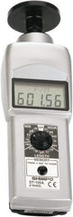 Lenox - Contact Tachometer - 7 Inch Long x 2.4 Inch Wide x 1.8 Inch Meter Thick, 0.1 to 25,000 RPM Measurement - All Tool & Supply