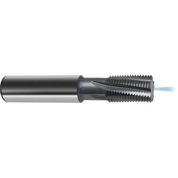 Guhring - 1-16 UNC/UNF , 19.95mm Cut Diam, 5 Flute Solid Carbide Helical Flute Thread Mill - Internal Thread, 33mm LOC, 105mm OAL, 20mm Shank Diam - All Tool & Supply