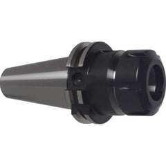 Guhring - 63mm Projection, ISO40 Taper Shank, ER16 Collet Chuck - 32mm Shank Diam - Exact Industrial Supply