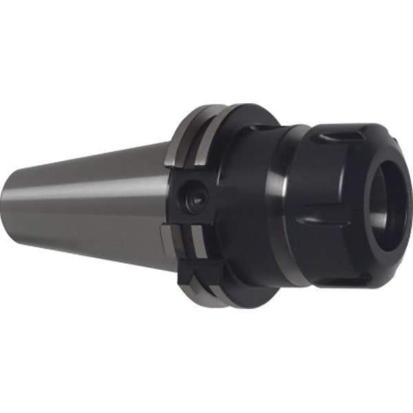 Guhring - 160mm Projection, ISO40 Taper Shank, ER32 Collet Chuck - 50mm Shank Diam - Exact Industrial Supply