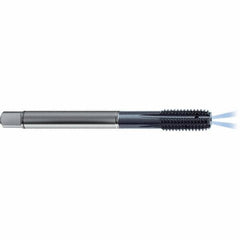 Guhring - 3/4-16 UNF 2BX H10/H11 Thread Limit Modified Bottoming Thread Forming Tap - High Speed Steel, TiCN Finish, 4.331" OAL, Right Hand Thread, Series 4380 - All Tool & Supply