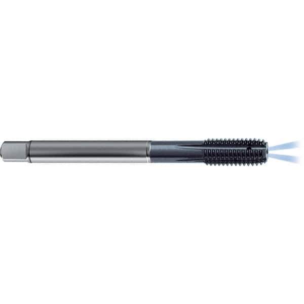 Guhring - 5/8-18 UNF 2BX H9/H10 Thread Limit Modified Bottoming Thread Forming Tap - High Speed Steel, TiCN Finish, 3.937" OAL, Right Hand Thread, Series 4380 - All Tool & Supply