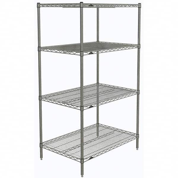 Metro - 2,000 Lb Capacity 4 Shelf Wire Shelving - Starter Unit - All Tool & Supply