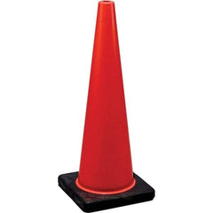 NMC - 36" High, Orange Traffic Cone - 17" Base Width, Rubber - All Tool & Supply