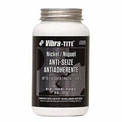 Vibra-Tite - 8 oz Jar, Nickel Anti-Seize Lubricant, with Brush Cap - All Tool & Supply