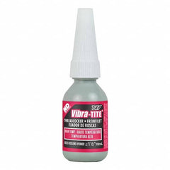 Vibra-Tite - 10 mL Bottle, Red, High Temp/High Strength Threadlocker - All Tool & Supply