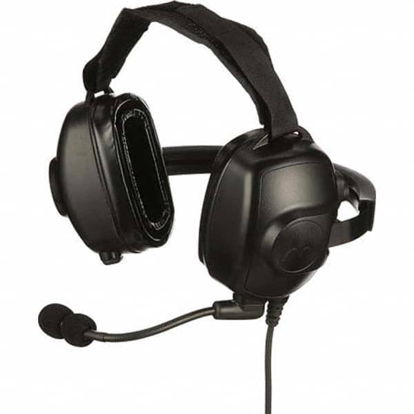 Motorola Solutions - Two-Way Radio Headsets & Earpieces Type: Headset w/Microphone Microphone Type: Boom Microphone - All Tool & Supply