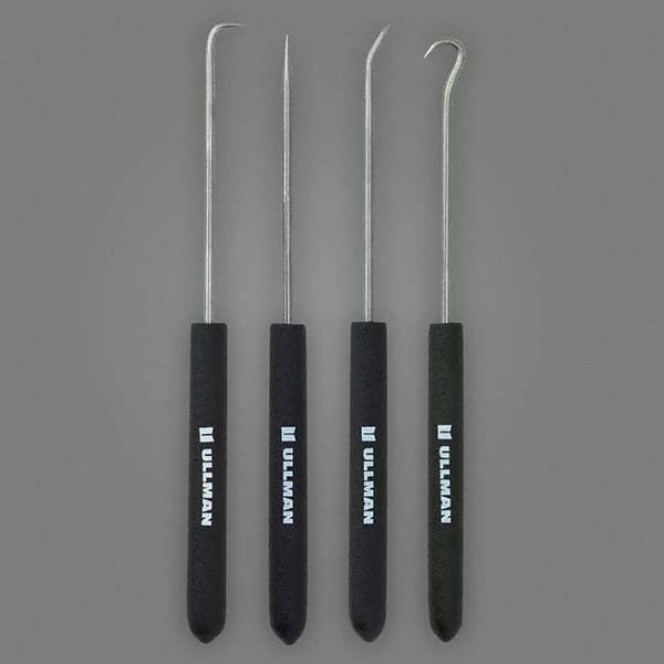 Ullman Devices - Scribe & Probe Sets Type: Hook & Pick Set Number of Pieces: 4 - All Tool & Supply