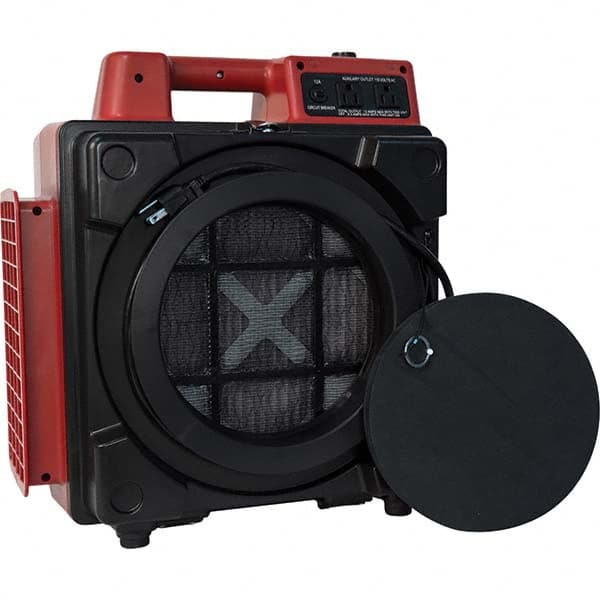 XPower Manufacturing - Self-Contained Electronic Air Cleaners Type: Portable Air Cleaner Width (Decimal Inch): 10.4000 - All Tool & Supply