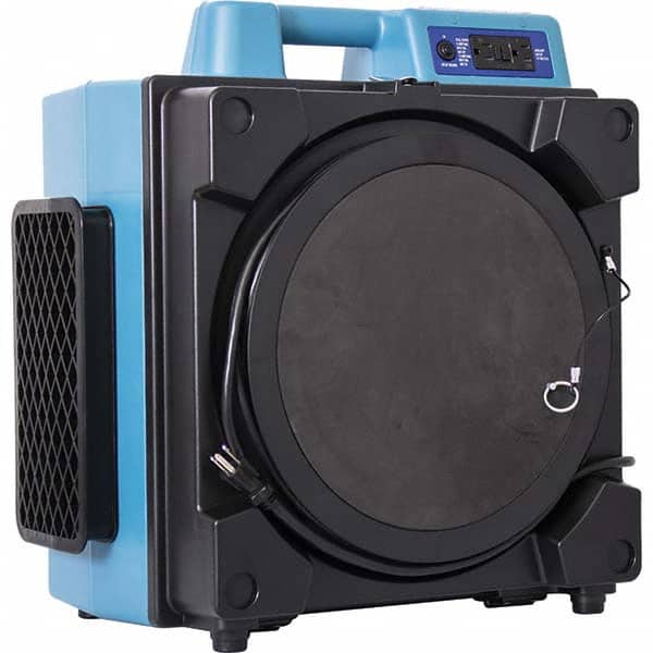 XPower Manufacturing - Self-Contained Electronic Air Cleaners Type: Portable Air Cleaner Width (Decimal Inch): 12.3000 - All Tool & Supply