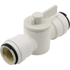 Stop Valves; Type: Stop Valve; Body Material: Polysulfone; Pipe Size: 3/4″ CTS; Handle Type: No handle; Valve Type: Stop Valve; Material: Polysulfone