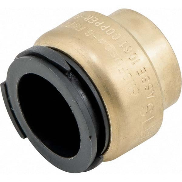 Watts - Metal Push-To-Connect Tube Fittings Type: End Stop Tube Outside Diameter (Inch): 0.5 - Exact Industrial Supply