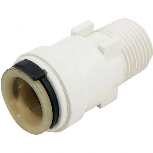 Watts - Plastic Push-To-Connect Tube Fittings Type: Union Connector Tube Outside Diameter (mm): 12.7 x 19.05 - All Tool & Supply