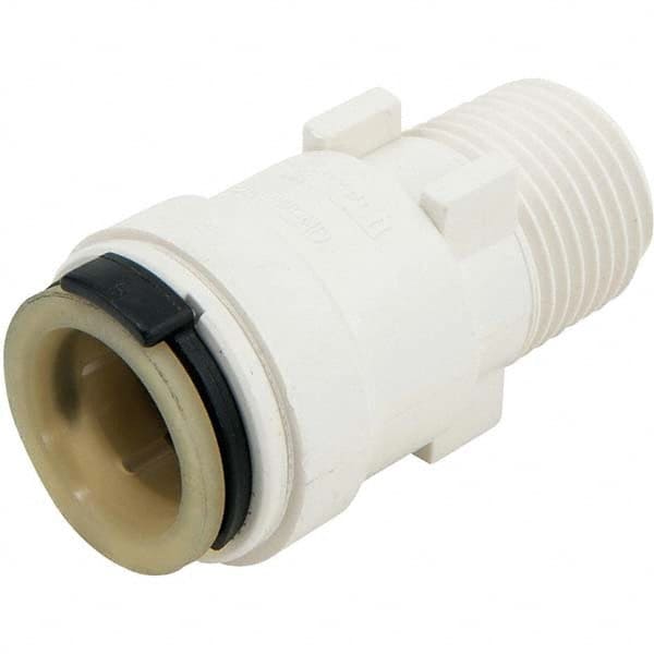 Watts - Plastic Push-To-Connect Tube Fittings Type: Union Connector Tube Outside Diameter (mm): 25.4 x 25.4 - All Tool & Supply