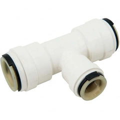 Watts - Plastic Push-To-Connect Tube Fittings Type: Reducing Tee Tube Outside Diameter (mm): 19.05 x 19.05 x 12.7 - All Tool & Supply