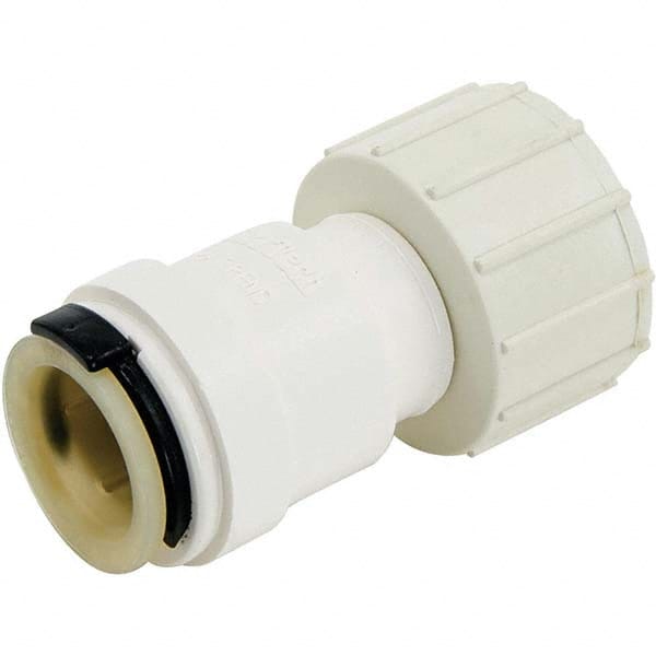 Watts - Plastic Push-To-Connect Tube Fittings Type: Female Union Tube Outside Diameter (mm): 12.7 x 19.05 - All Tool & Supply