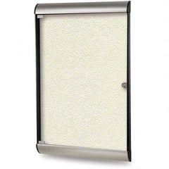 Ghent - Cork Bulletin Boards Style: Enclosed Bulletin Board Color: Ivory - All Tool & Supply