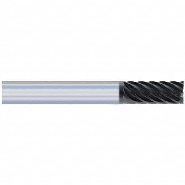 Accupro - 1/2" Diam 8 Flute Solid Carbide 0.03" Corner Radius End Mill - All Tool & Supply