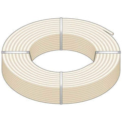 Mueller Industries - 0.862" ID x 1-1/8" OD, 100' Long, PEX-A Tube - Natural with Red Print, 100 Max psi - All Tool & Supply