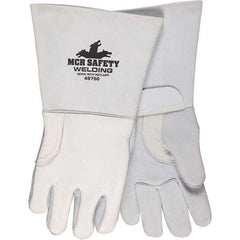 MCR Safety - Size M Foam Lined Elkskin Welding Glove - All Tool & Supply