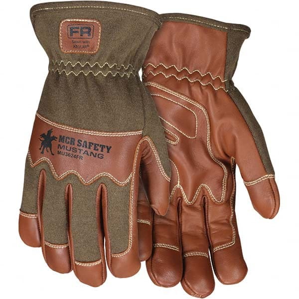 MCR Safety - Size L Goatskin Work Gloves - All Tool & Supply