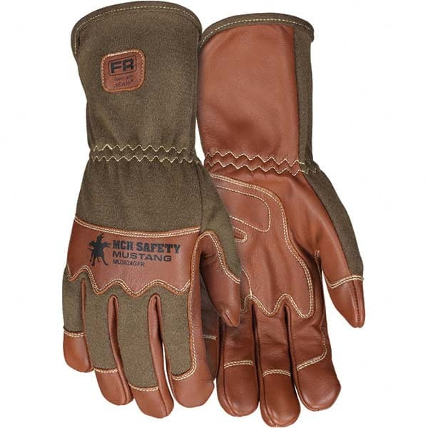 MCR Safety - Size L Goatskin Work Gloves - All Tool & Supply