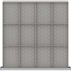 LISTA - 12-Compartment Drawer Divider Layout for 3.15" High Drawers - All Tool & Supply