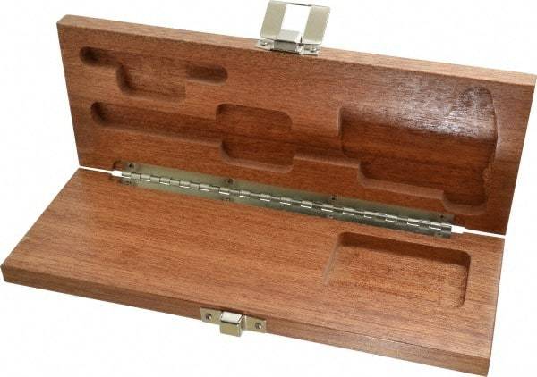 TESA Brown & Sharpe - Wood Caliper Case - 1 Piece, For Use with T-Bar Depth Base Attachments & Tri-Cal Universal Vernier Calipers - All Tool & Supply