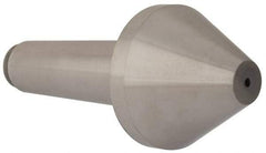 Riten - 3-1/2" Head Diam, Hardened Tool Steel Bull Nose Point Solid Dead Center - 5MT Morse Taper, 3-1/2" Point Diam, 2.155" Point Length - All Tool & Supply