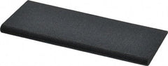 Norton - 4-1/2" Long x 1-3/4" Diam x 1/4" Thick, Silicon Carbide Sharpening Stone - Round Edge Slip, Medium Grade - All Tool & Supply