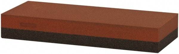 Norton - 5" Long x 2" Wide x 3/4" Thick, Aluminum Oxide Sharpening Stone - Rectangle, Coarse, Fine Grade - All Tool & Supply