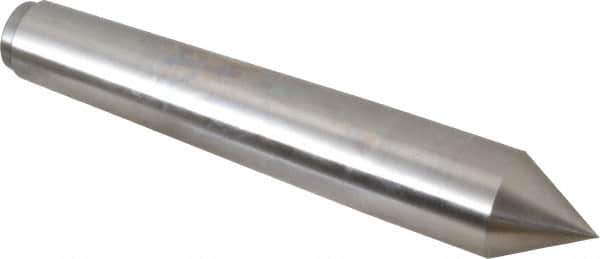 Riten - 1-1/2" Head Diam, Hardened Tool Steel Standard Point Solid Dead Center - Jarno 12 Taper, 1-1/2" Point Diam, 2-1/4" Point Length, 9" OAL - All Tool & Supply