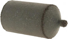 Cratex - 1" Max Diam x 1-3/4" Long, Cone, Rubberized Point - Coarse Grade, Silicon Carbide, 1/4" Arbor Hole, Unmounted - All Tool & Supply