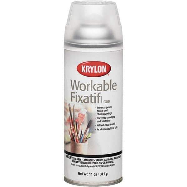 Krylon - 16 oz Gloss Clear Workable Fixatif - All Tool & Supply