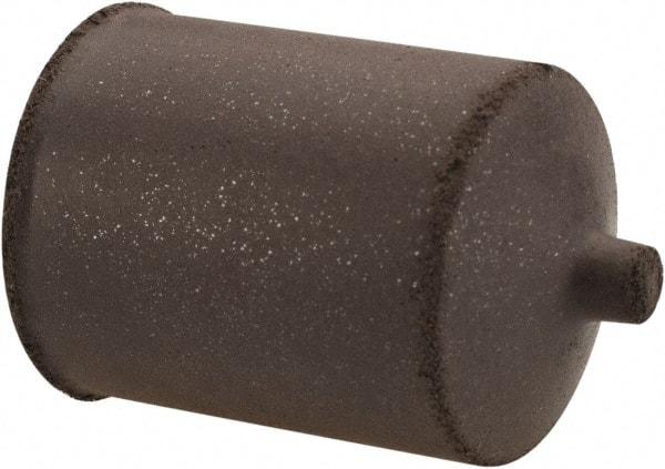 Cratex - 7/8" Max Diam x 1-1/4" Long, Cone, Rubberized Point - Medium Grade, Silicon Carbide, 1/4" Arbor Hole, Unmounted - All Tool & Supply