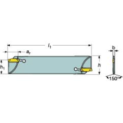 N123D15-21A2 CoroCut® 1-2 Blade for Parting - All Tool & Supply