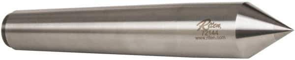 Riten - 1-3/4" Head Diam, Carbide-Tipped Steel Standard Point Solid Dead Center - Jarno 14 Taper, 1-3/4" Point Diam, 3" Point Length, 10-1/2" OAL - All Tool & Supply